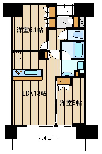 【間取り】 | シティハウス成増駅前