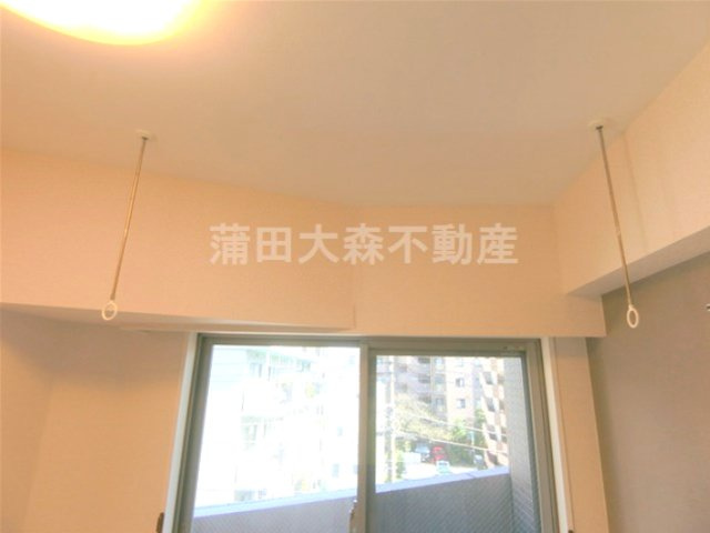 スカイコート蒲田壱番館の設備|室内物干し！