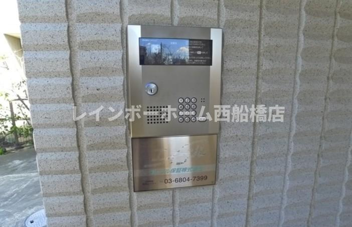 市川市平田２丁目のアパートのセキュリティ