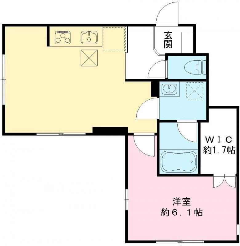 ウィング成城の間取り|間取りです。