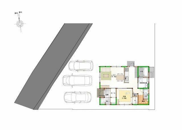 【区画図】 | （商談中）新築住宅　高知市一宮中町⑪