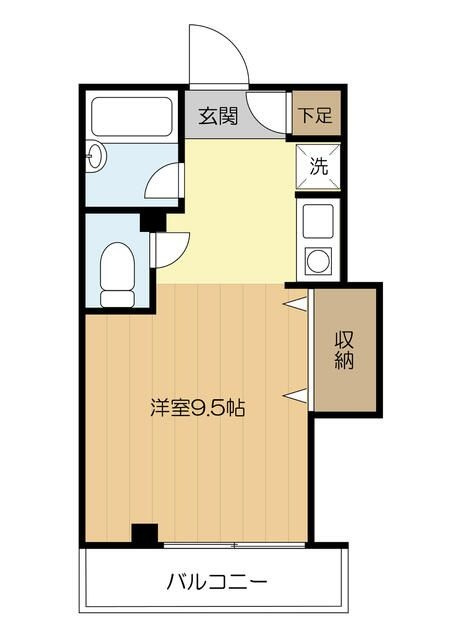 リズ松ヶ丘の間取り|間取りです。