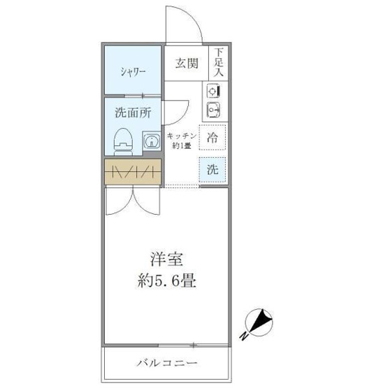 【間取り】 | Ｎフローラ明大前