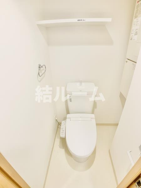 板橋区栄町の賃貸マンションのトイレ