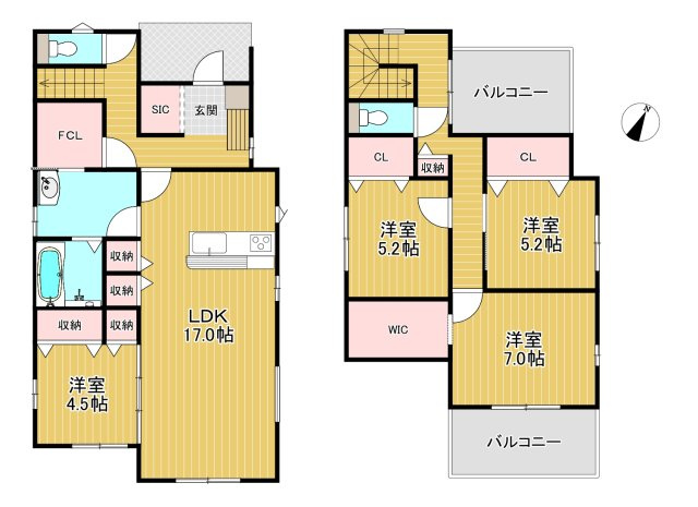 よかタウン　三養基郡みやき町大字原古賀9期2区画の間取り
