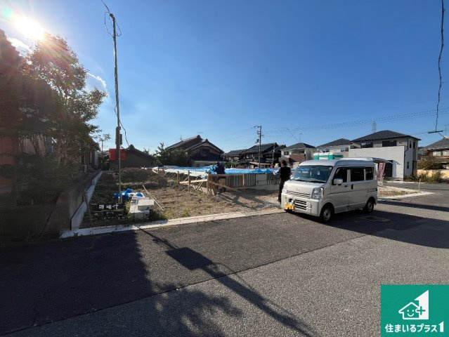 近江八幡市安土町桑実寺　第1期　新築一戸建ての外観|現在建築中！落ち着いた街並みで新生活を始めることが出来そう！周辺の物件も併せてご紹介させて頂きます！