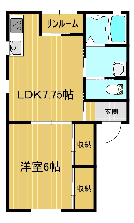 グラン428の間取り