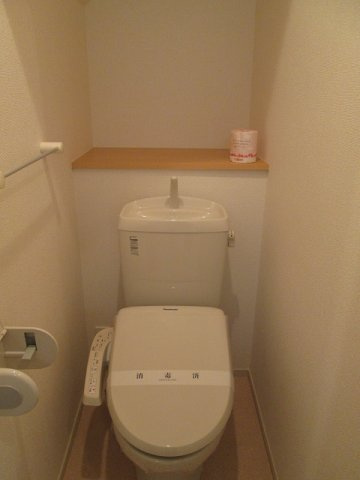グランシャレー春日のトイレ|シンプルで使いやすいトイレです