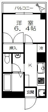 パインズアーク鵜の木の間取り