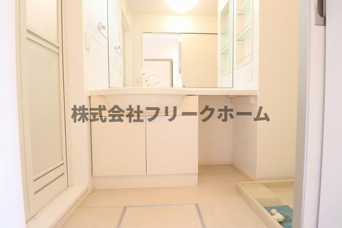 サンセットの洗面所