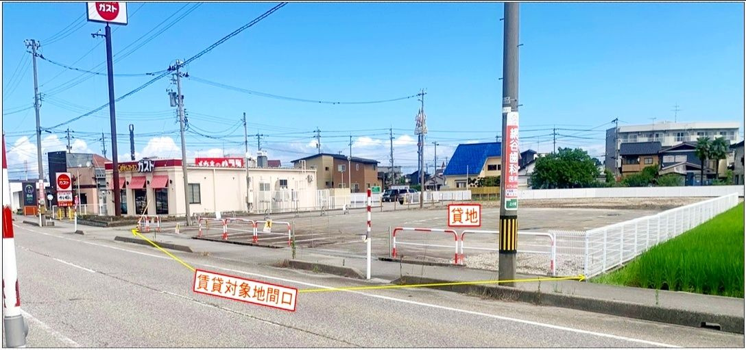 貸地　沖田新の外観
