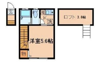 バーミープレイス阿佐ヶ谷Ⅱの間取り|他部屋の参考写真です。