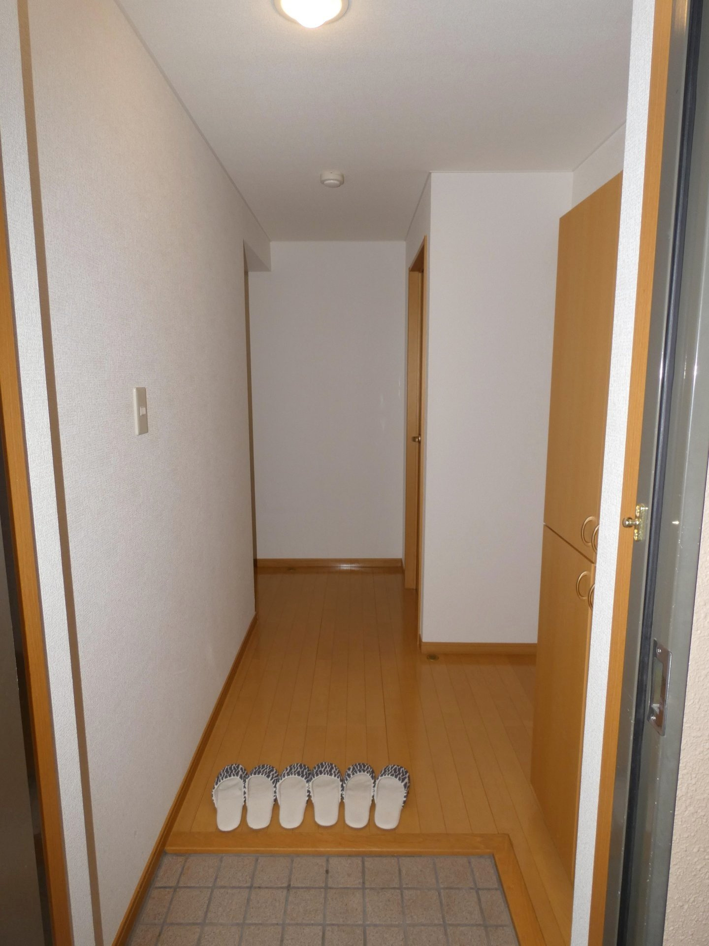 ユーミーマンションカシマの玄関
