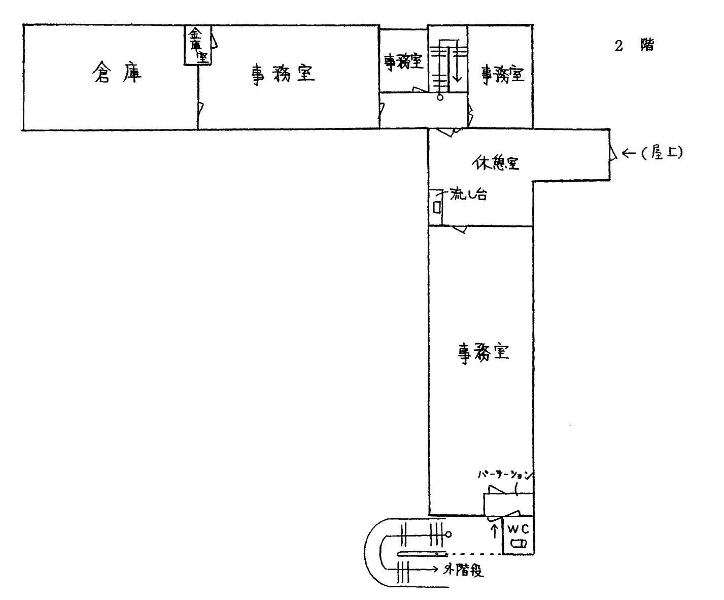上小泉貸物件の間取り
