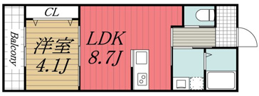 【間取り】 | Lyk貝塚