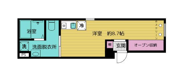 ザ・テラス滝野川の間取り|間取りです。