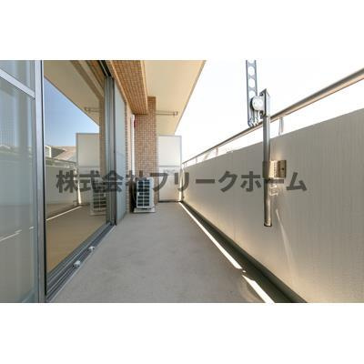 ＡＮＥＳＩＳ　ＫＡＰＰＡ　ＤＵＯのバルコニー|※写真は同タイプ住戸です。
