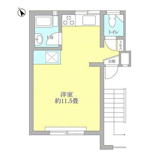 セントラル西麻布の間取り