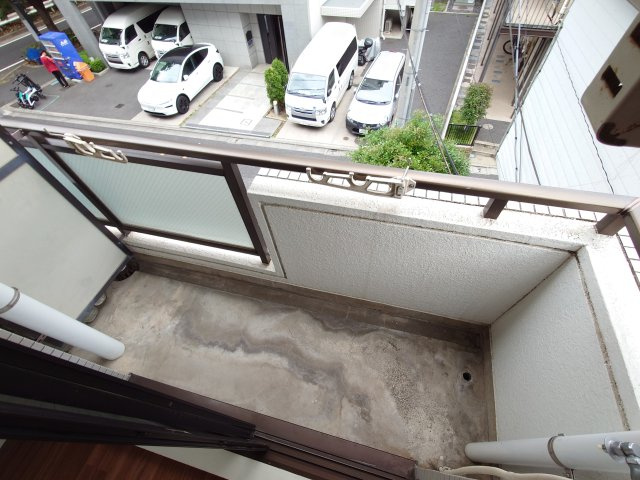 フラット高井戸のバルコニー