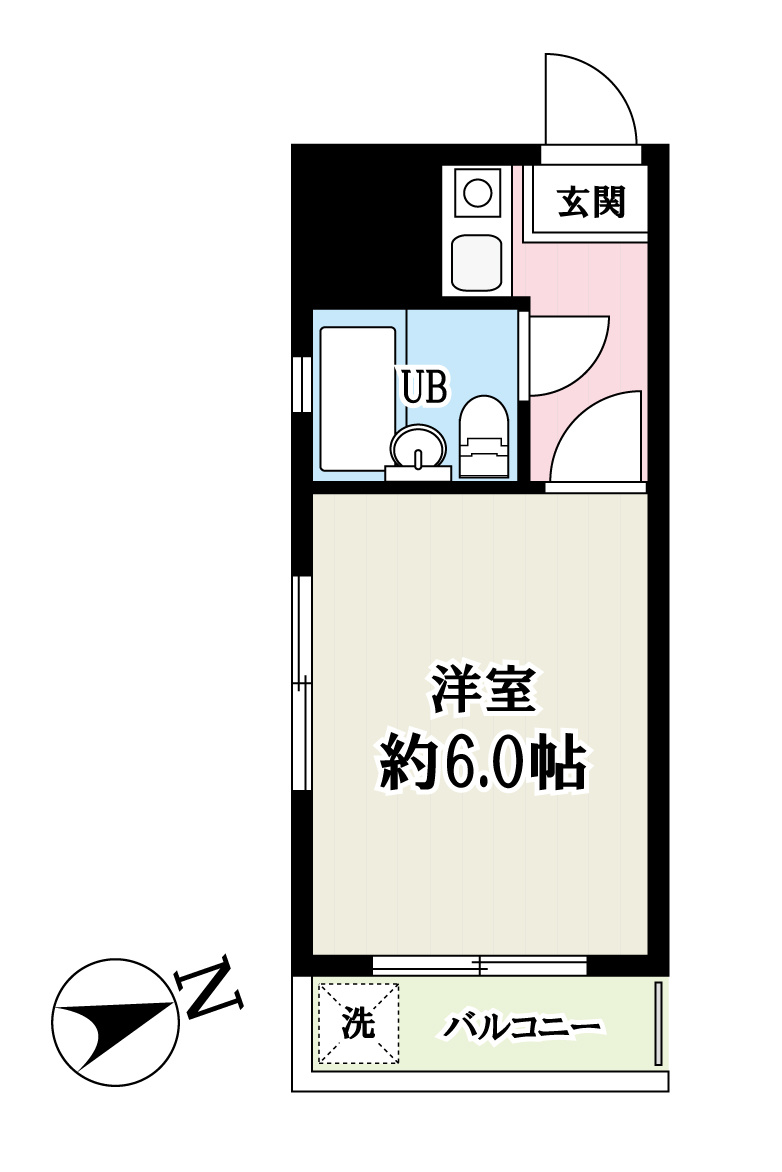 フラット高井戸の間取り