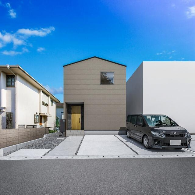 サンコート　上益城郡益城町広崎２号地の外観パース|2号地　2026年7月作成※こちら…