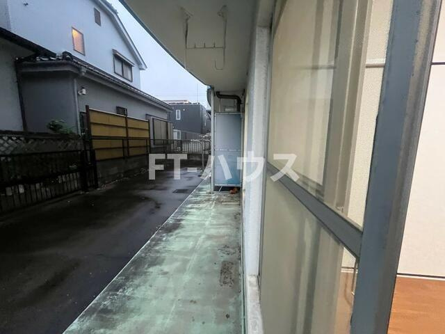メゾンリッシュのバルコニー