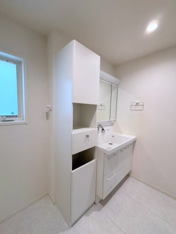 根戸戸建の洗面所|使いやすい洗面所です