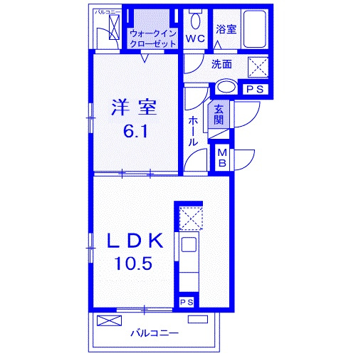 セイビーコートの間取り