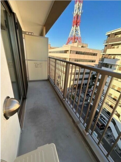 SkyUrawaのバルコニー