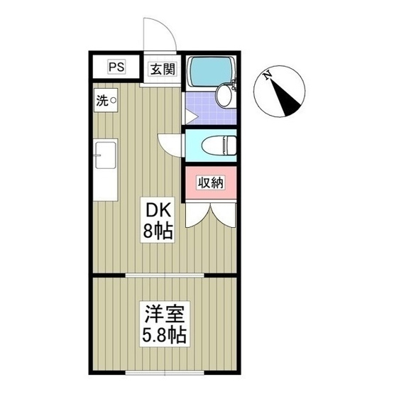 【間取り】 | サンオールマンション