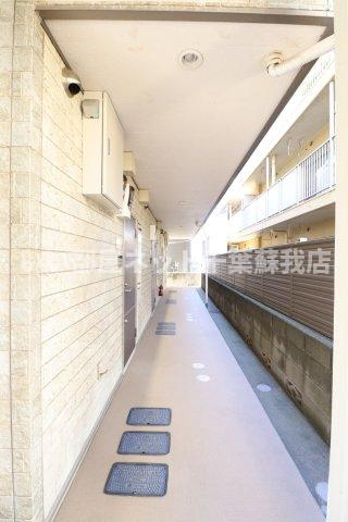 リブリ・MSハイツ 弐番館のロビー|ゆとりのあるロビーです