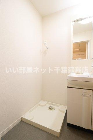 リブリ・MSハイツ 弐番館の洗面所|洗濯機置場