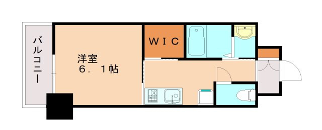 CREST TAPP 神戸三宮の間取り