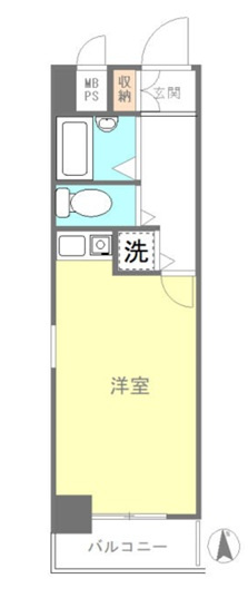 ライオンズマンション上野松が谷第2の間取り