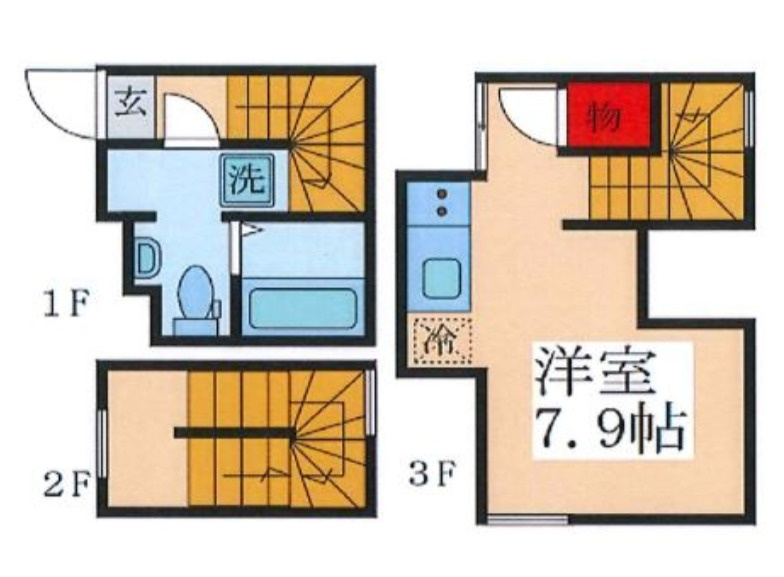 ポンテヴェキオ平和台の間取り