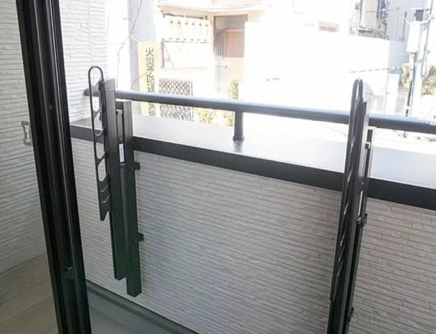 メゾン ド トビーのバルコニー|落ち着いた時間を過ごせるバルコニーです