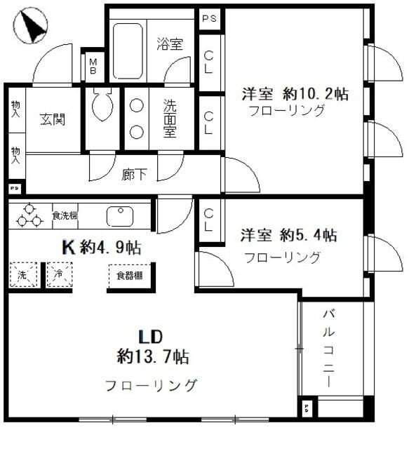 ペアシティ表参道の間取り