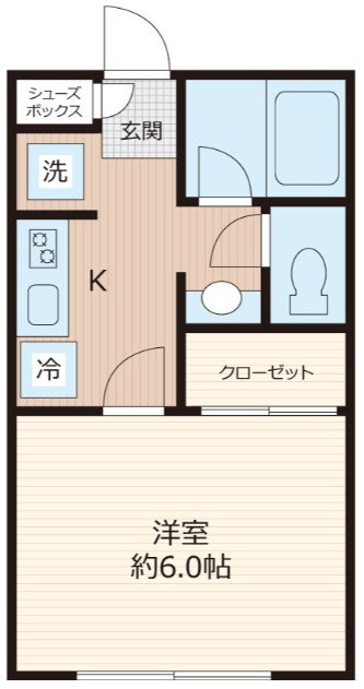Ever Court野方Bの間取り