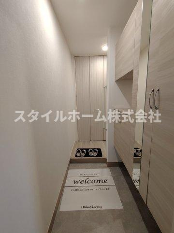 D-avance北側の玄関