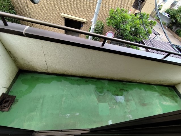 東新小岩５丁目事務所＋車庫付住宅のバルコニー