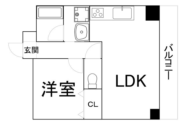 【間取り】 | ライフ北梅田