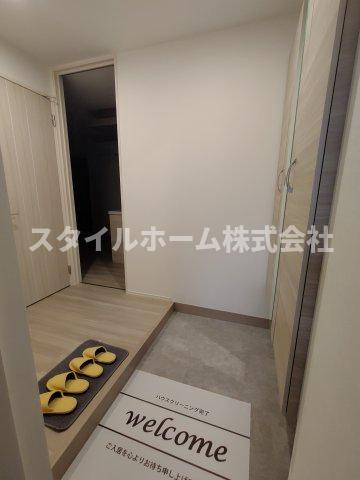 D-avance北側の玄関