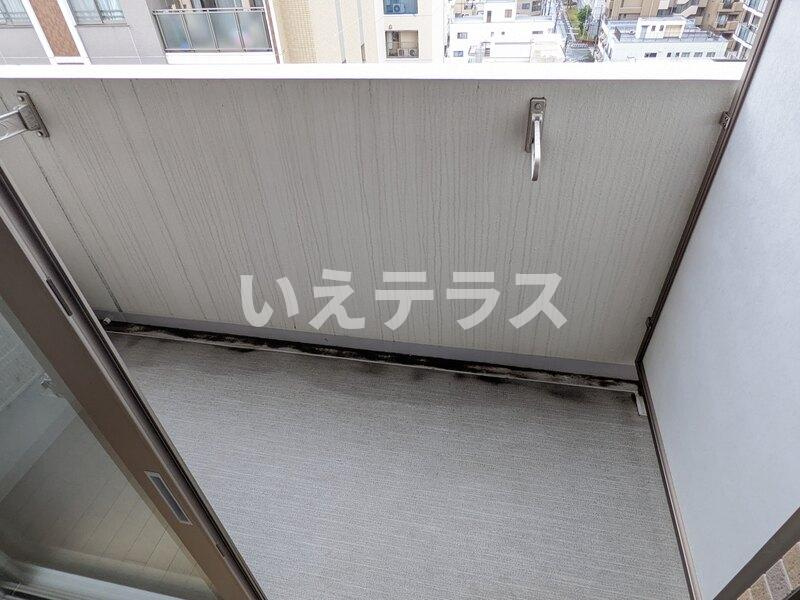ラナップスクエア湊川公園のバルコニー