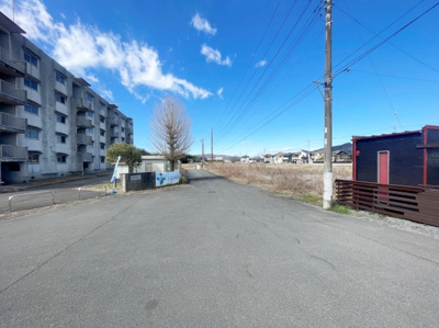 【前面道路含む現地写真】 | 桜川市青柳335坪売地