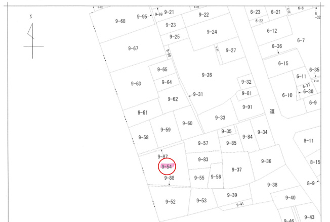 【土地図】 | 明治町二丁目売土地