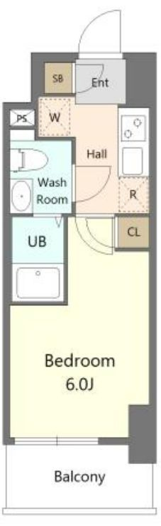 Ｓ－ＲＥＳＩＤＥＮＣＥ市川の間取り