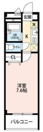 アンプルールフェールレーベンの間取り