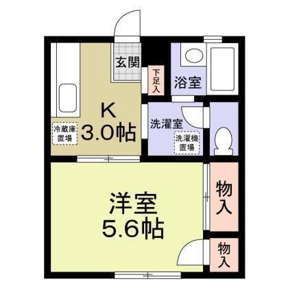エスポワールベルの間取り