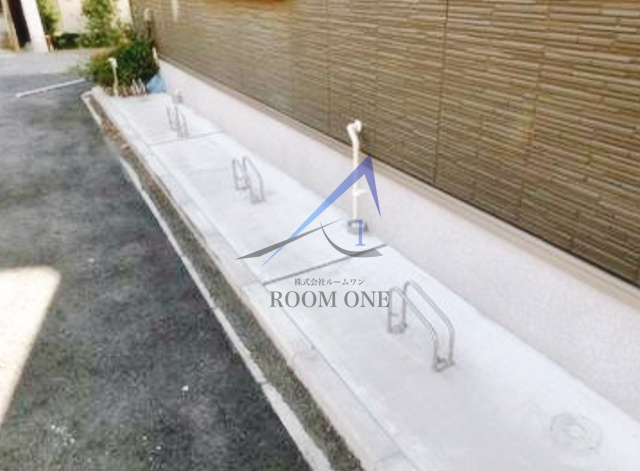 DUO神楽坂のその他共用部分|駐輪場です。