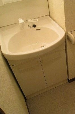 さいたま市浦和区上木崎１丁目のアパートの洗面所